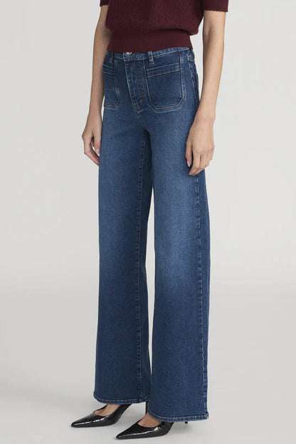 LE SLIM PALAZZO MODERNIST POCKET IN SAVIOR SIDE VIEW