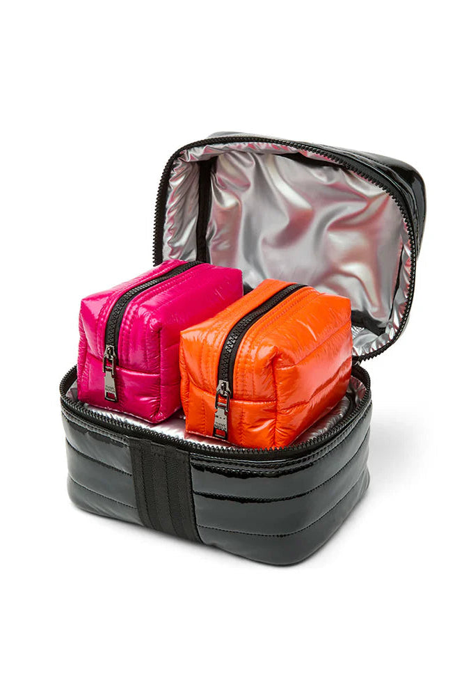 GLAMOUR GIRL KIT 4PC IN BLACK/SILVER/ORANGE/FUCHSIA