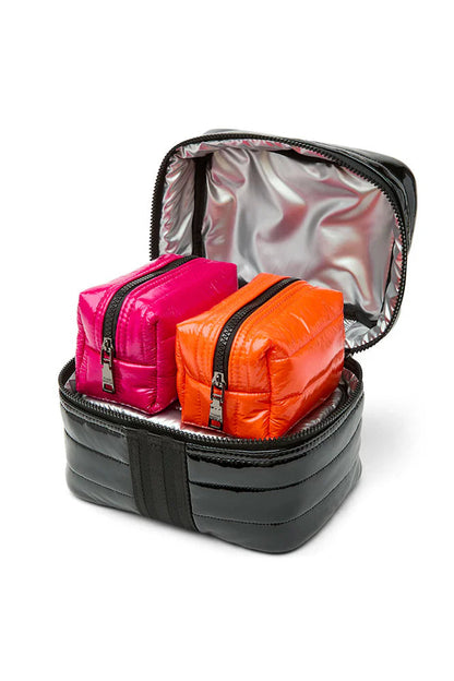 GLAMOUR GIRL KIT 4PC IN BLACK/SILVER/ORANGE/FUCHSIA