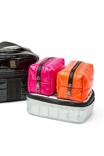 GLAMOUR GIRL KIT 4PC IN BLACK/SILVER/ORANGE/FUCHSIA 