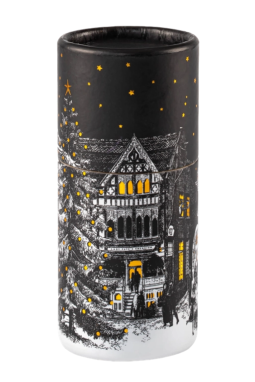 LARGE CYLINDER MATCHES IN STARRY NIGHT FRONT VIEW