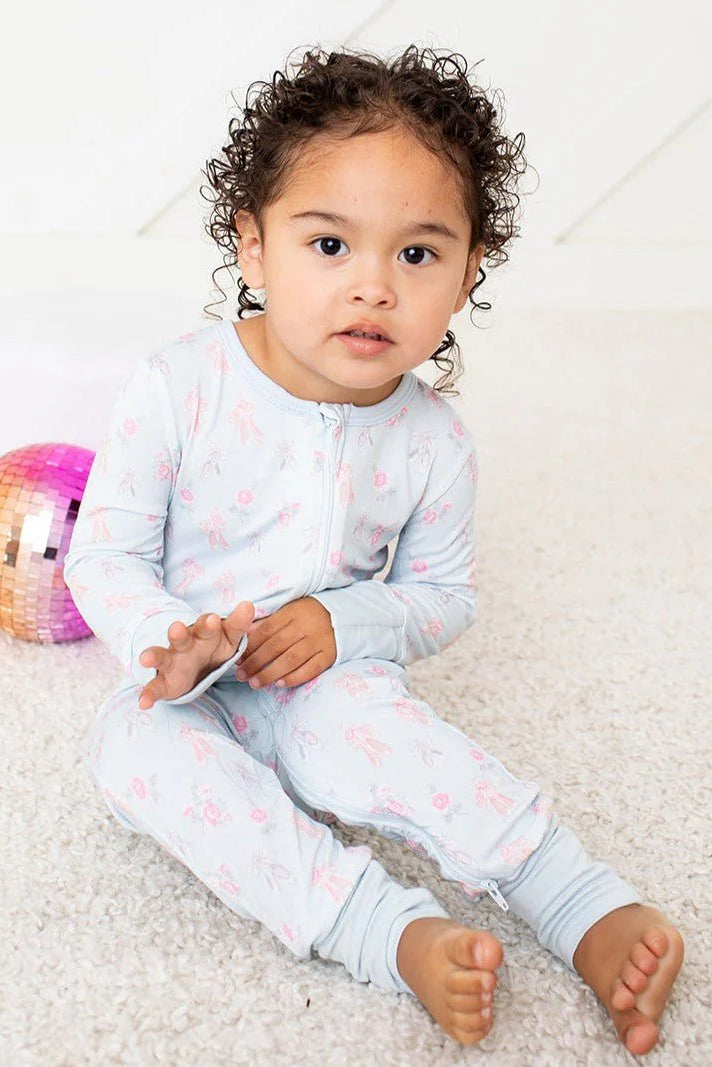 CONVERTIBLE COVERALL IN BALLERINA FRONT VIEW