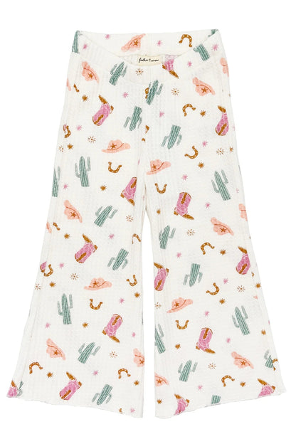 MELANIE THERMAL BOTTOM IN IVORY FRONT VIEW