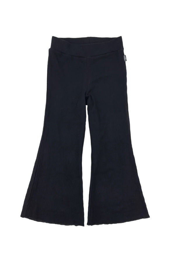 MEADOW BELL BOTTOM IN BLACK FRONT VIEW