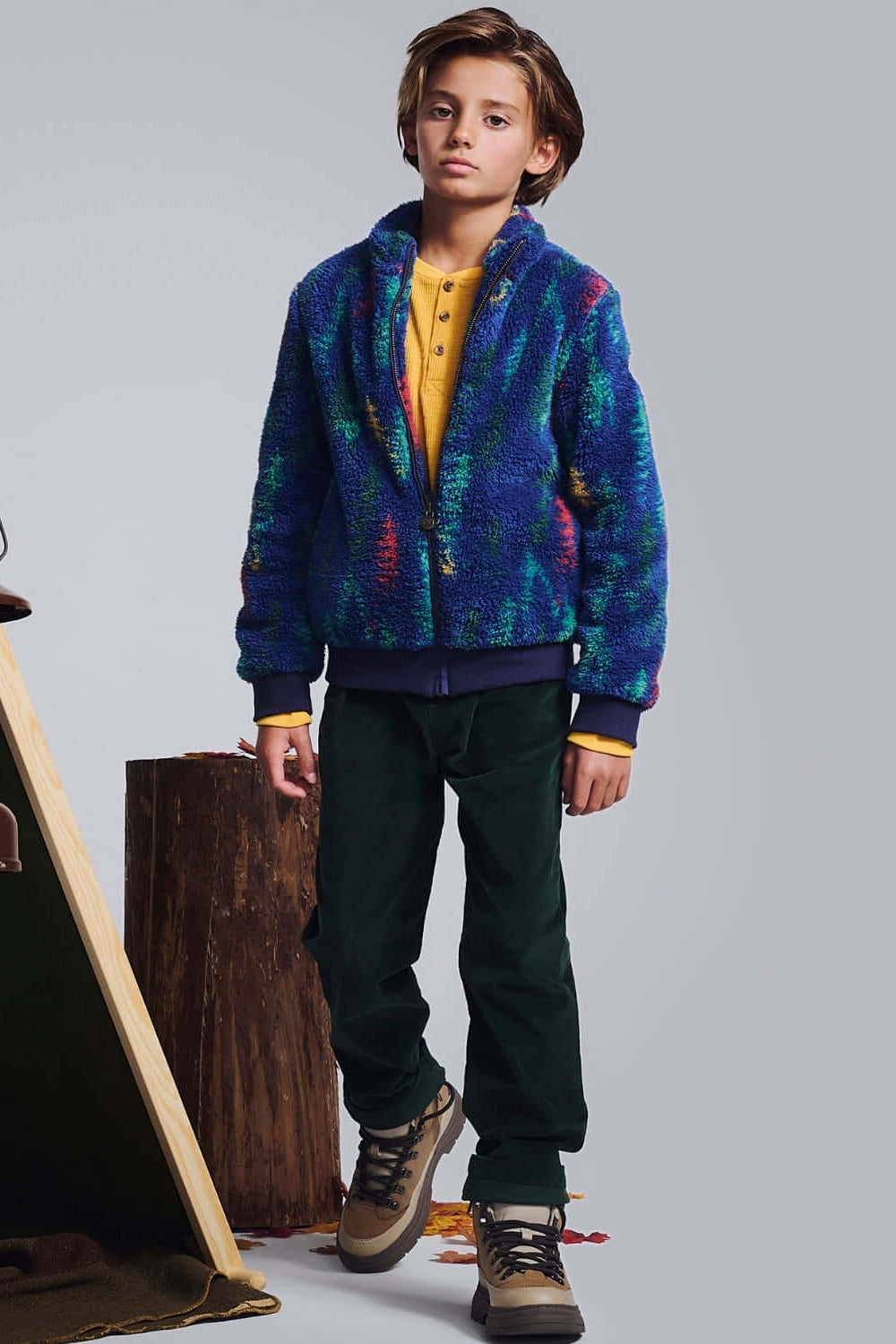 CLUB PANT IN SPRUCE FRONT VIEW