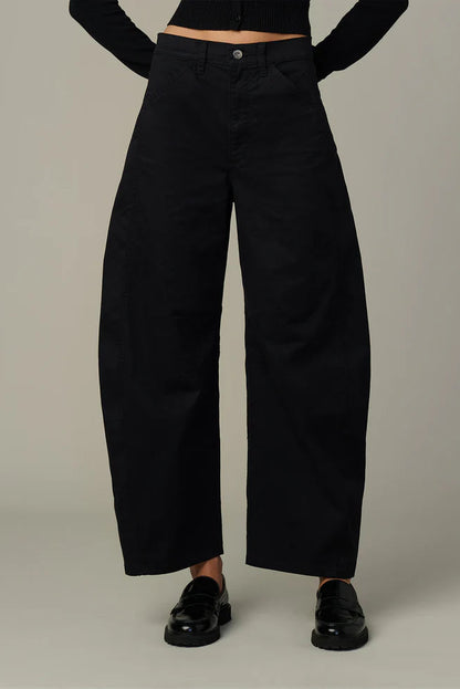 The bowie jean in black front view