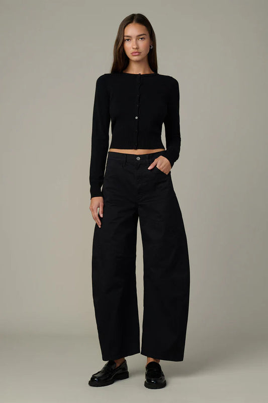 The bowie jean in black style view