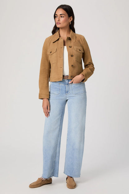 Anessa 31" wide leg jean in la belle style view