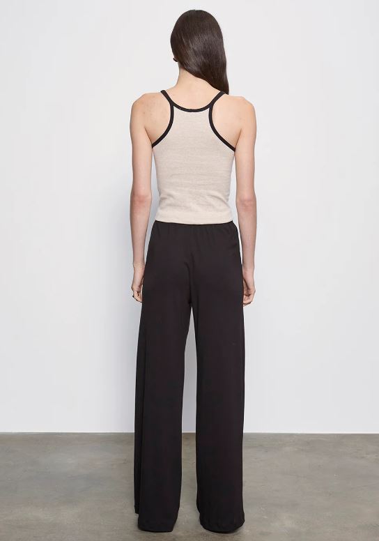Supima everywhere pant in black back view