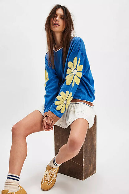 You're a star tee in navy combo front view