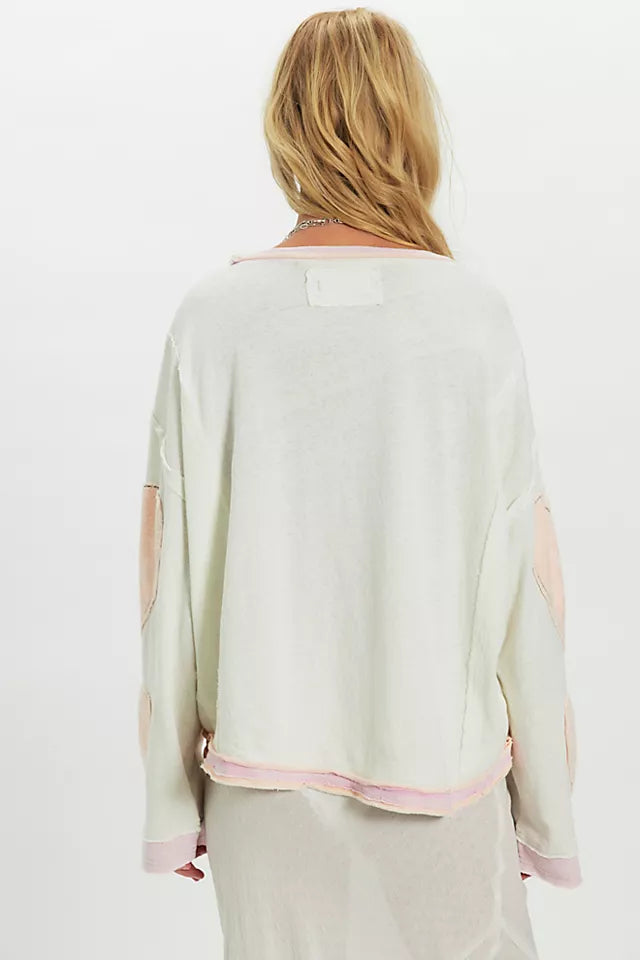 You're a star tee in mint heart combo back view