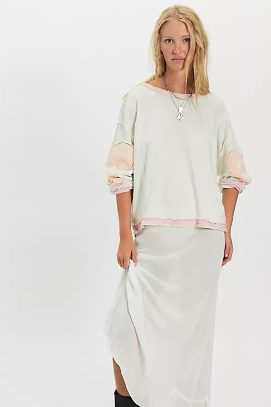 You're a star tee in mint heart combo front view