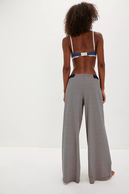 OUT AND ABOUT PANT IN PEACH COMBO BACK VIEW