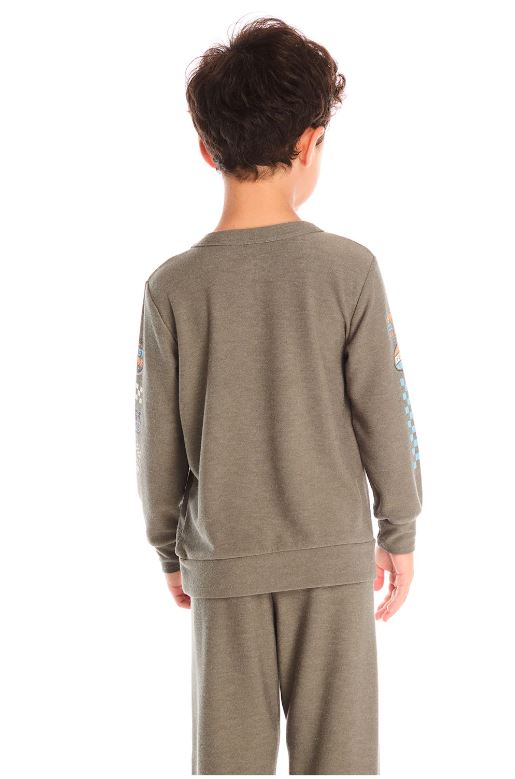 Champion racing team long sleeve in safari back view