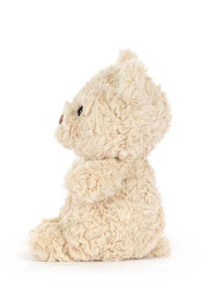 Bartholomew bear junior in cream side view