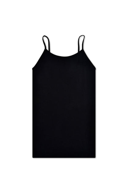 CAMI IN BLACK FRONT VIEW