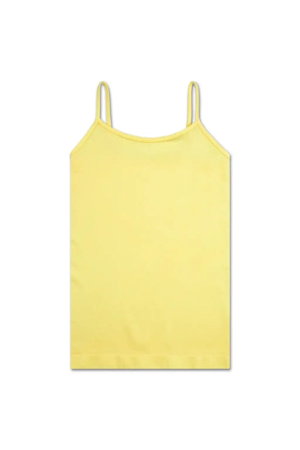 CAMI IN BUTTER YELLOW FRONT VIEW