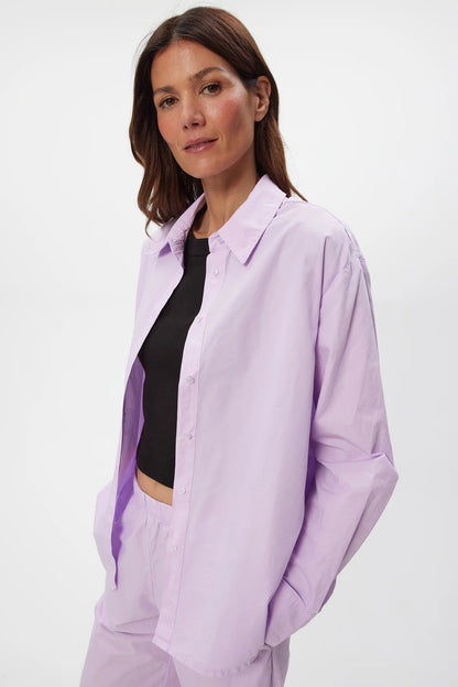 Carson buttondown shirt in whimsy side view