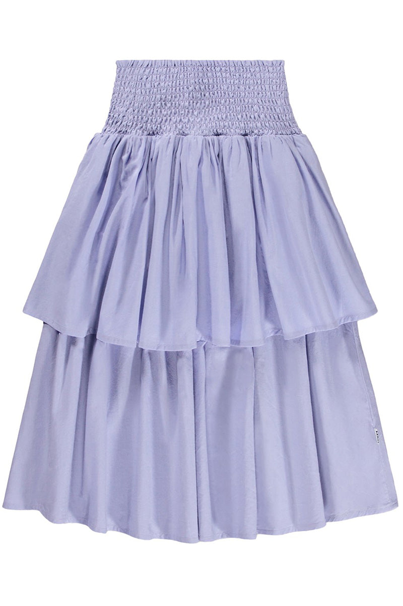 Brenna long skirt in cool lilac