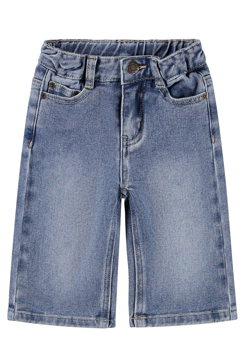 Sevan pant in vintage blue front view
