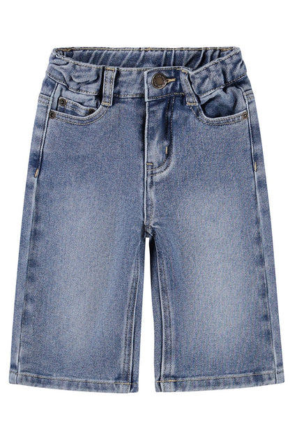 Sevan pant in vintage blue front view