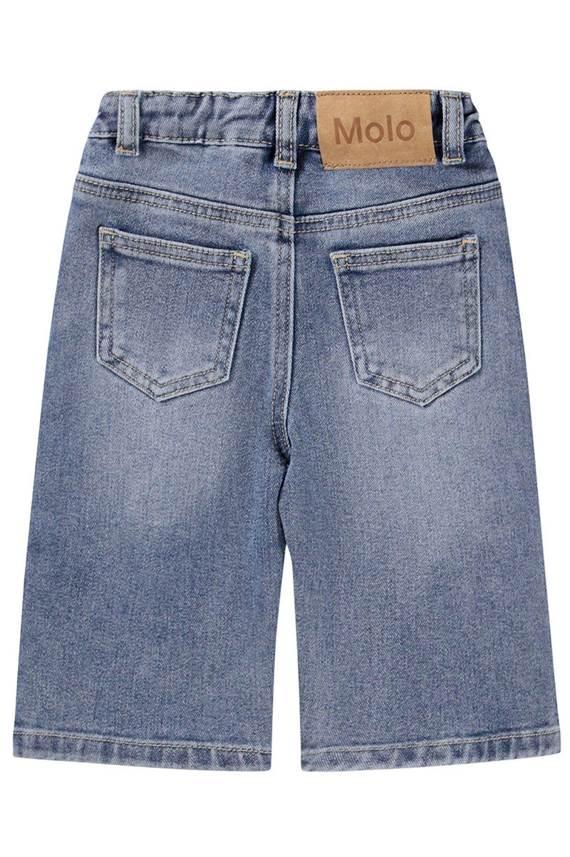 Sevan pant in vintage blue back view