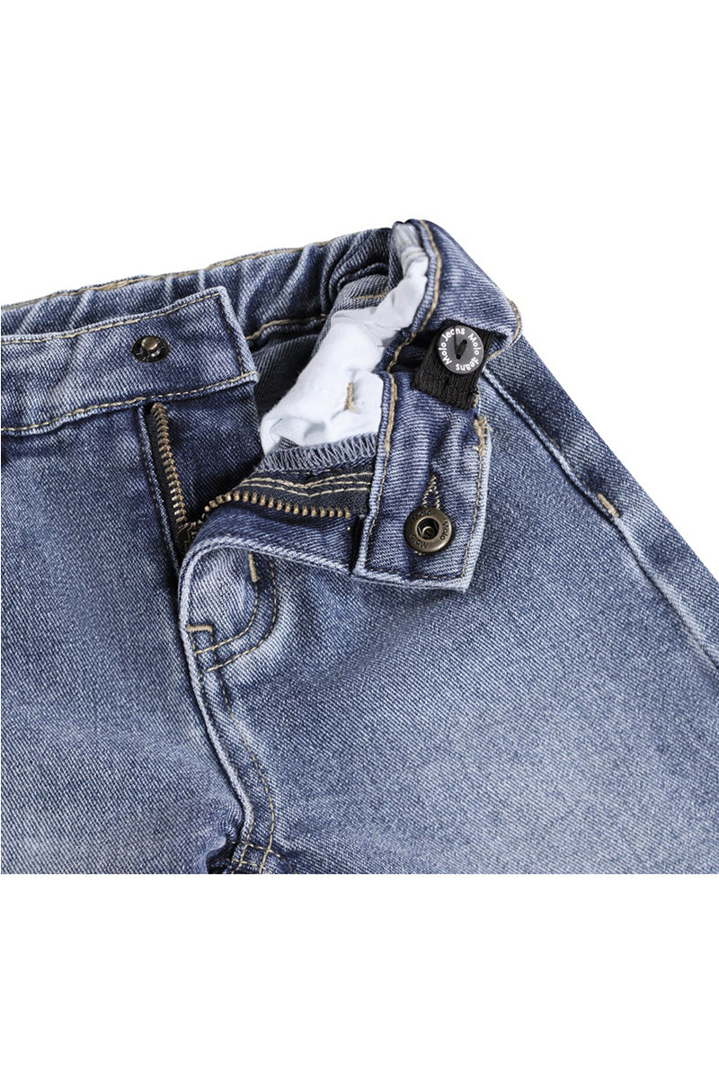 Sevan pant in vintage blue detail view