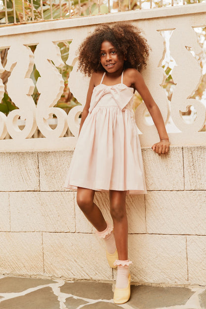 Caysi dress in cloud pink style view