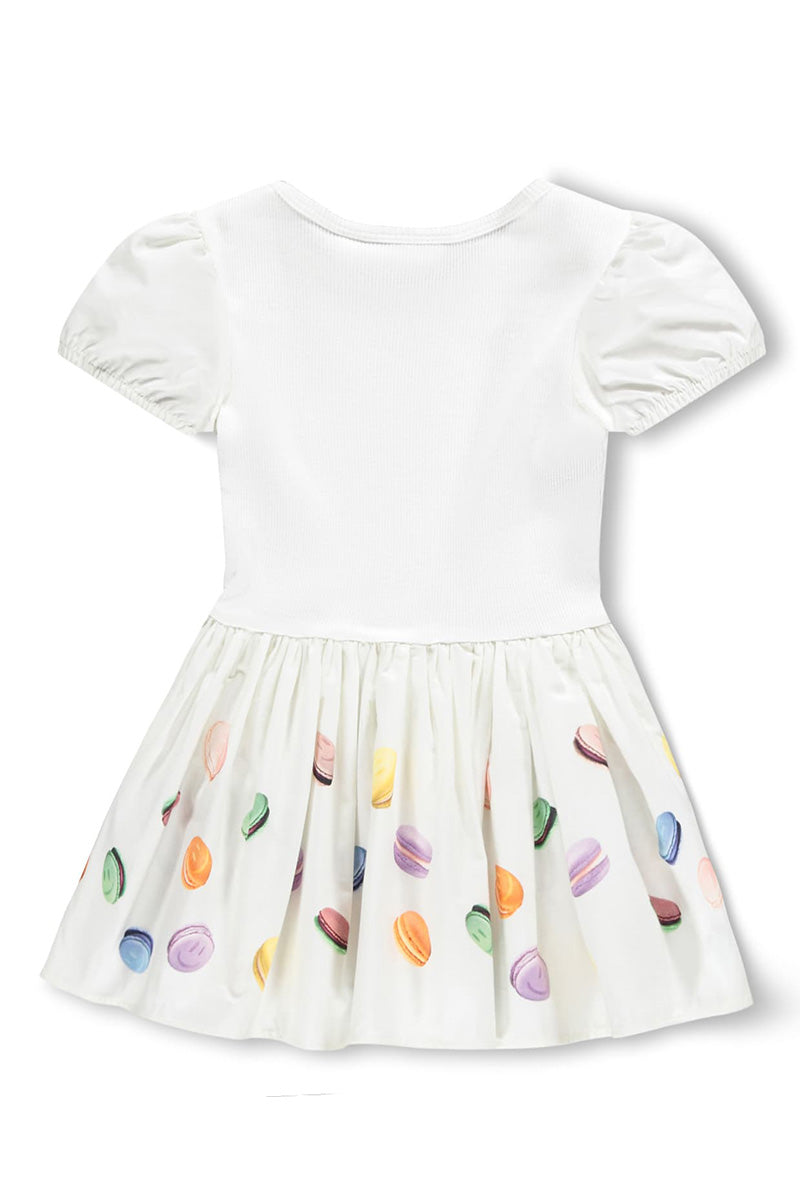 Caitlin dress in yummy macaroons back view