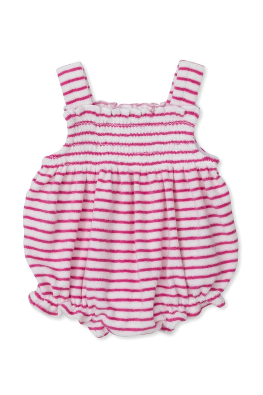 TERRY BUBBLE IN WHALE PINK FRONT VIEW