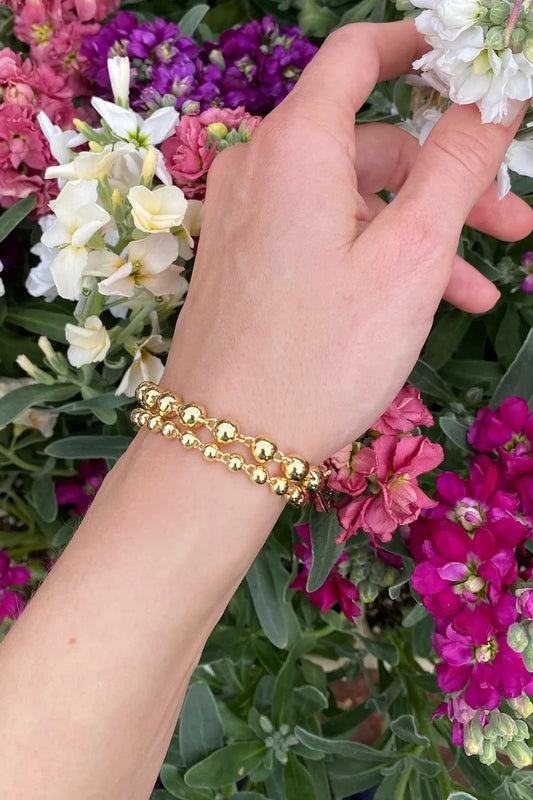 Bocce Bracelet large in gold style view