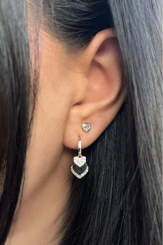 All my heart huggies in gold style view