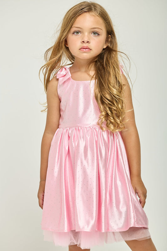 pink 4t dress Pink 4t Pageant Dress Blush Pink Toddler Pageant Dress: Sparkle Rhinestone Feather Gown