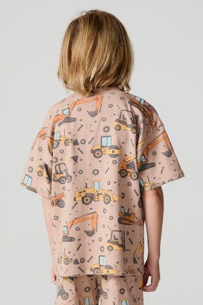 Construction Days Tee Back View