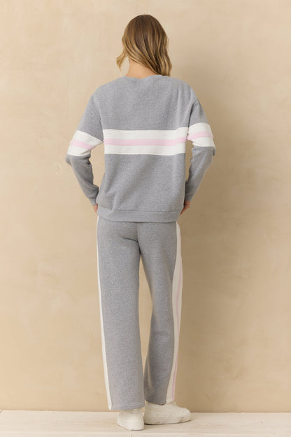 VINTAGE FLEECE COLORBLOCK CREW