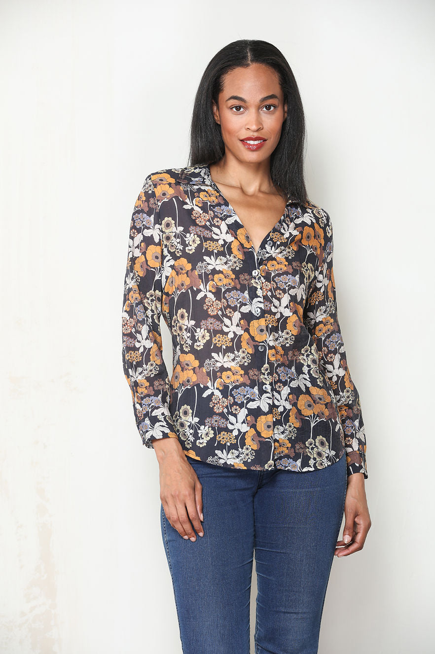 VINTAGE LONG SLEEVE BUTTON DOWN SHIRT