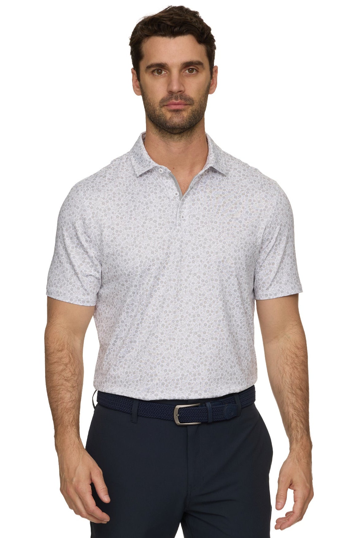 ATMORE SHORT SLEEVE WAVE PERFORMANCE POLO