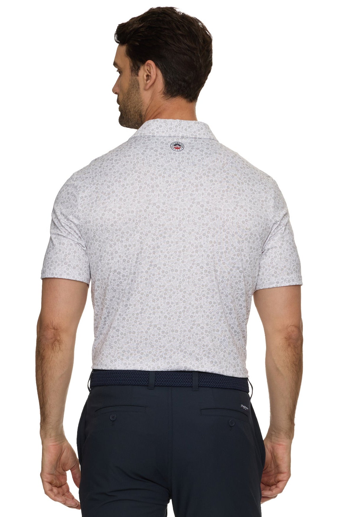 ATMORE SHORT SLEEVE WAVE PERFORMANCE POLO