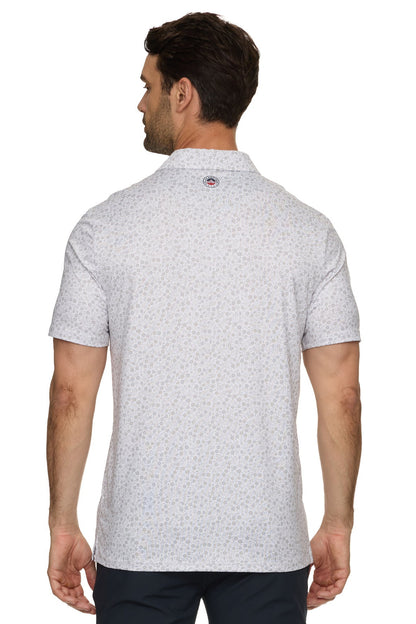 ATMORE SHORT SLEEVE WAVE PERFORMANCE POLO