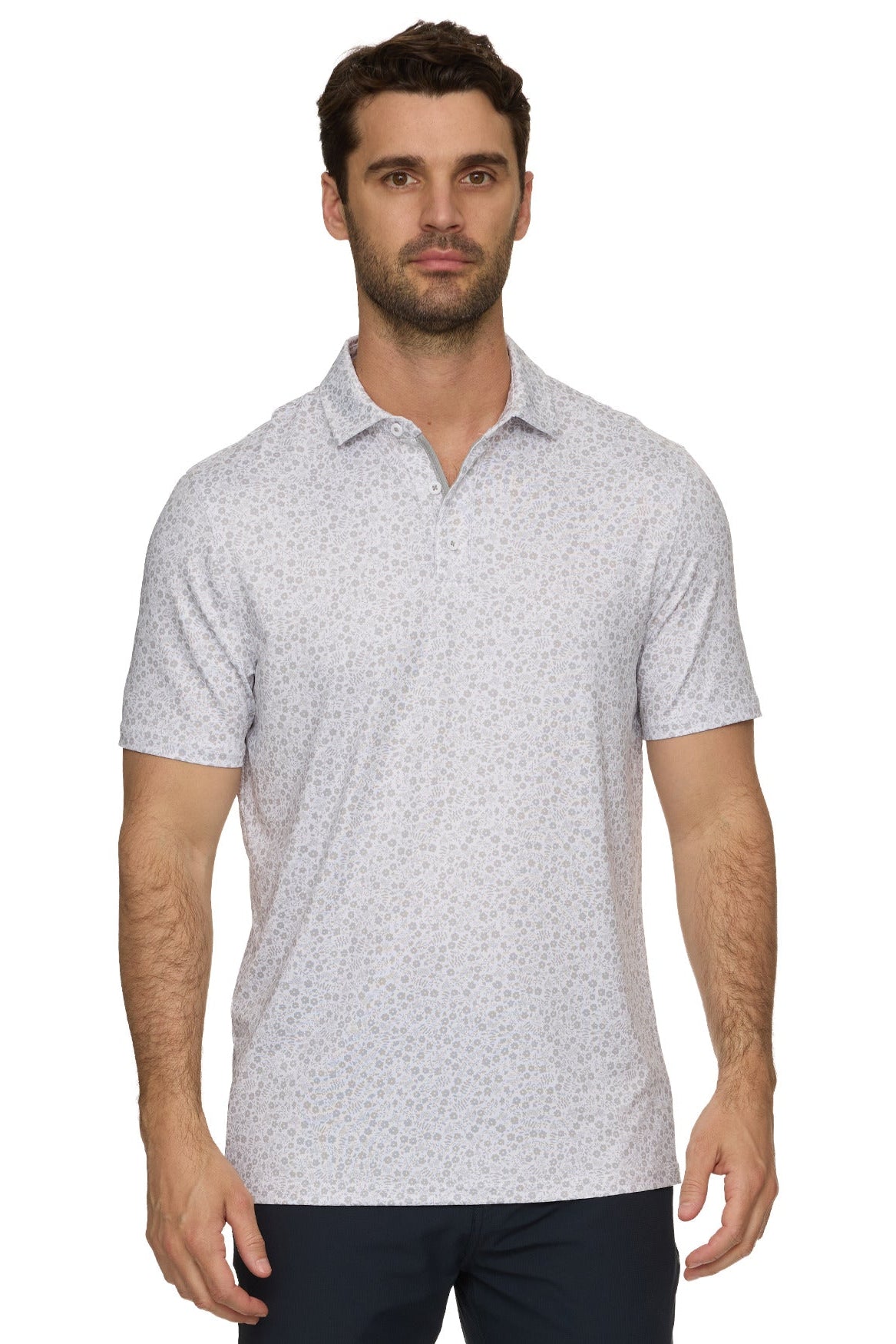 ATMORE SHORT SLEEVE WAVE PERFORMANCE POLO