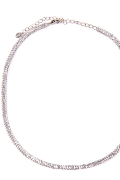 CZ TENNIS NECKLACE