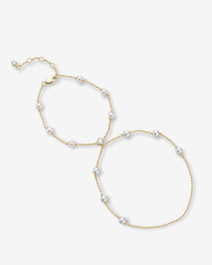 PERFECT PEARL HAND CHAIN