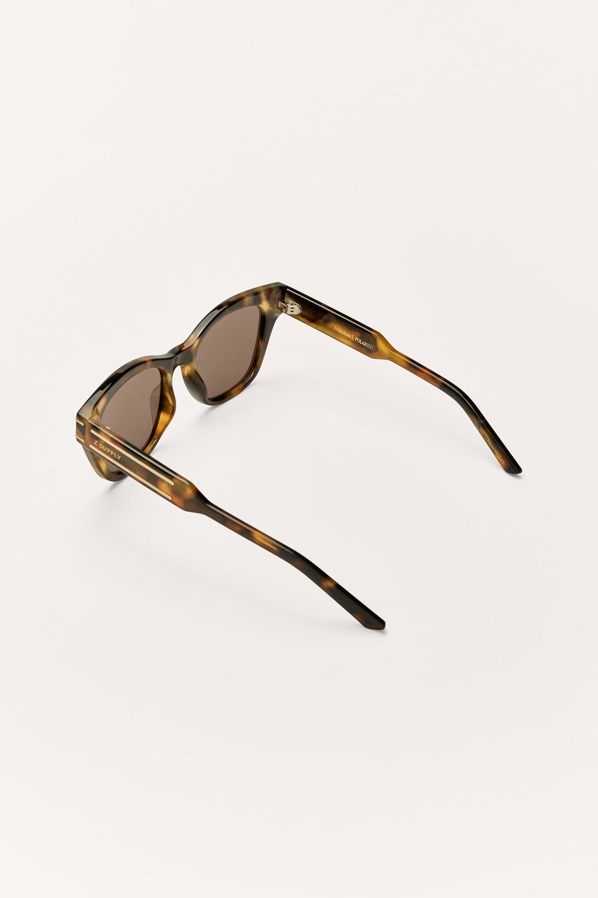 Front row sunglasses in brown tortoise 