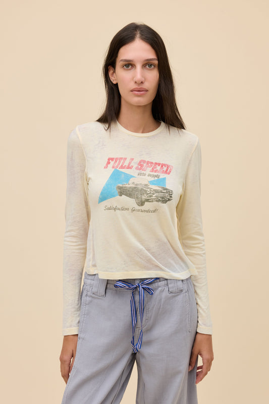 FULL SPEED AUTO BURNOUT VINTAGE LONG SLEEVE