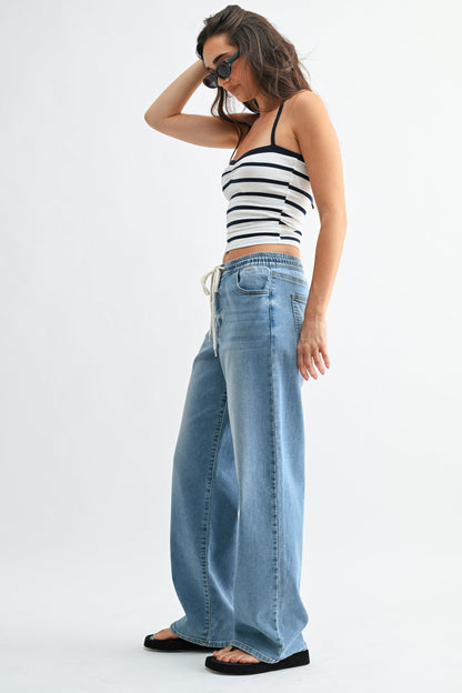 PULL ON DRAWSTRING PANT