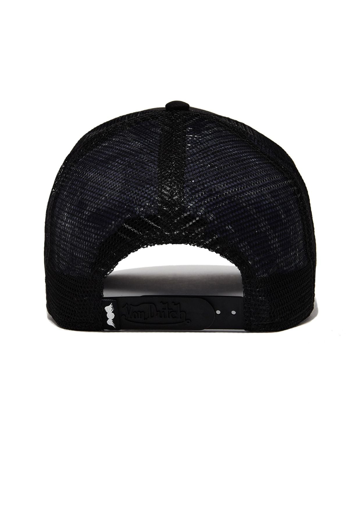 Von Dutch Black Clean Cut Trucker Hat