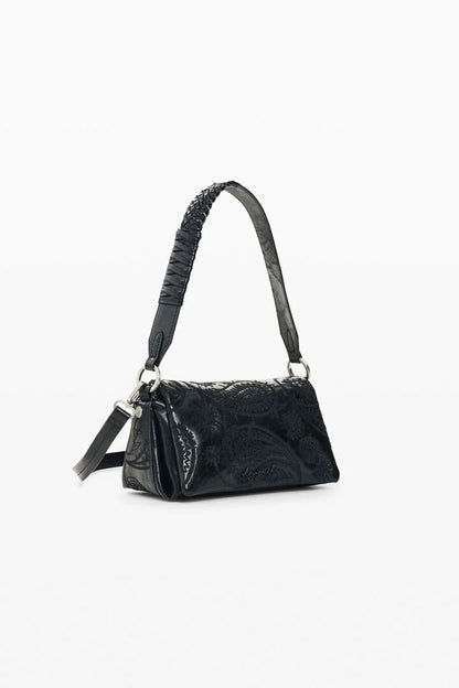 Small black quilted bag 
