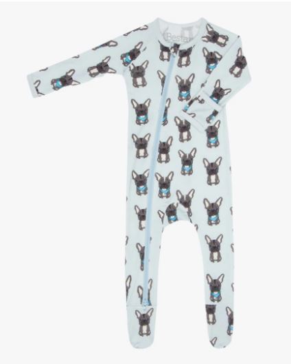 PRINTED FOOTIE ONESIE (INFANT) (+COLORS)