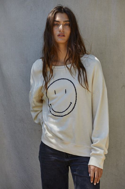 MAKE ME SMILE PULLOVER