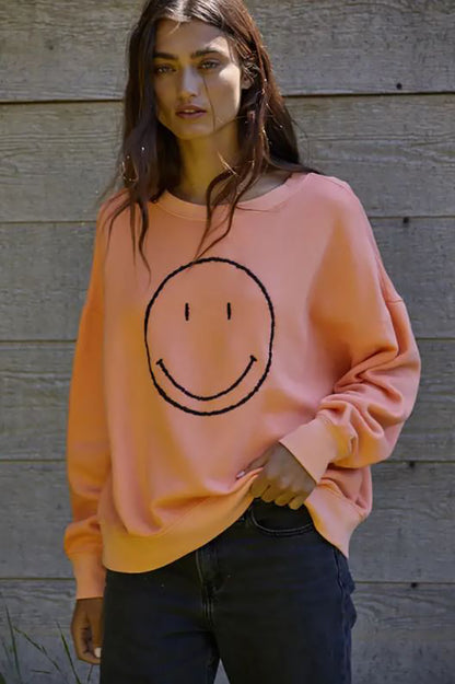 MAKE ME SMILE PULLOVER
